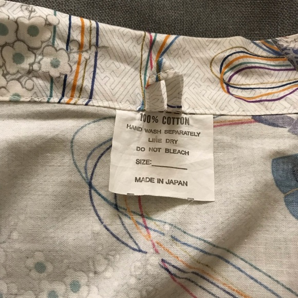 Japanese Cotton Kimono NWOT - Picture 11 of 11